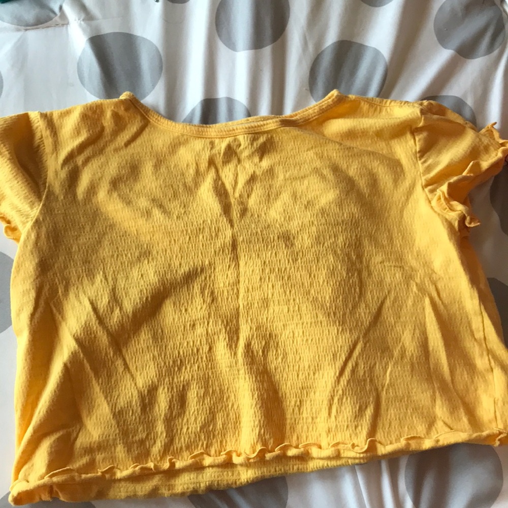 Cropped shirt